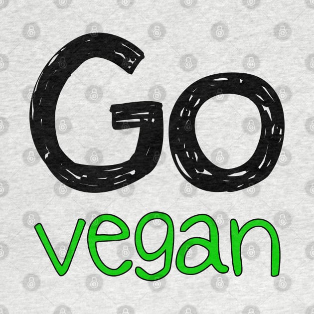 Go Vegan by julieerindesigns